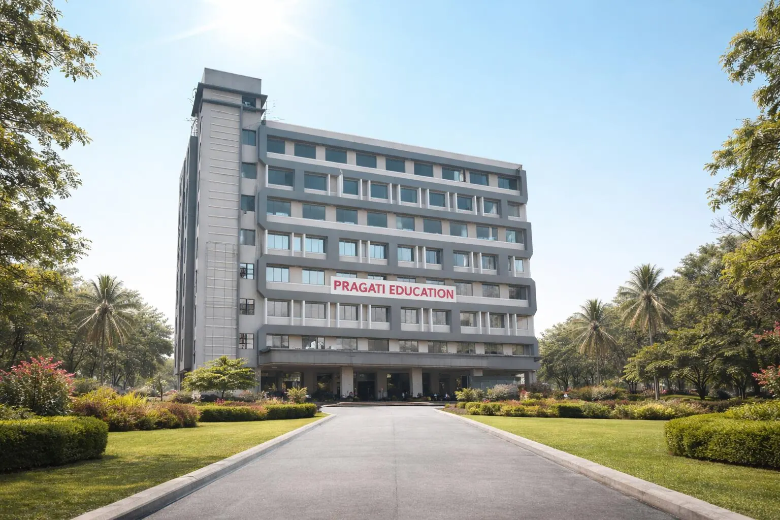 Pragati Junior College campus building